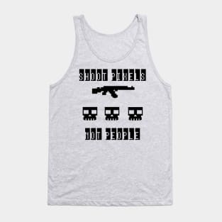 Shoot Pixels Not People Tank Top